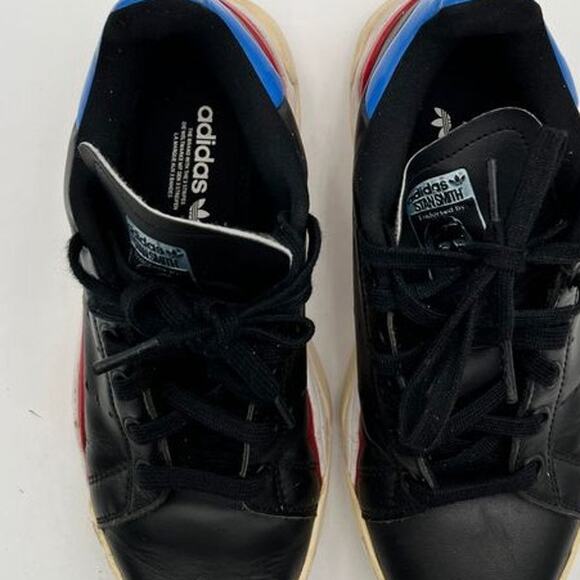 Adidas Stan Smith Millencon Women Size 6 Platform Sneakers Black Blue Red GZ9501 - Picture 6 of 12